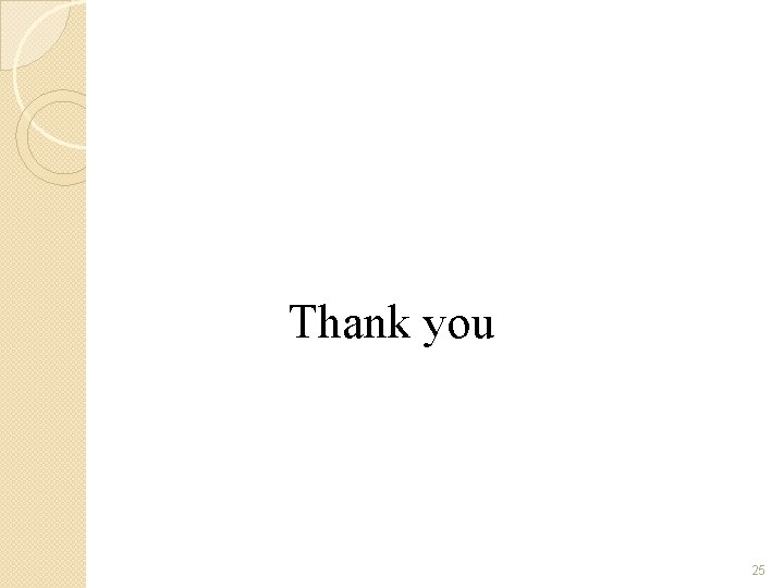 Thank you 25 