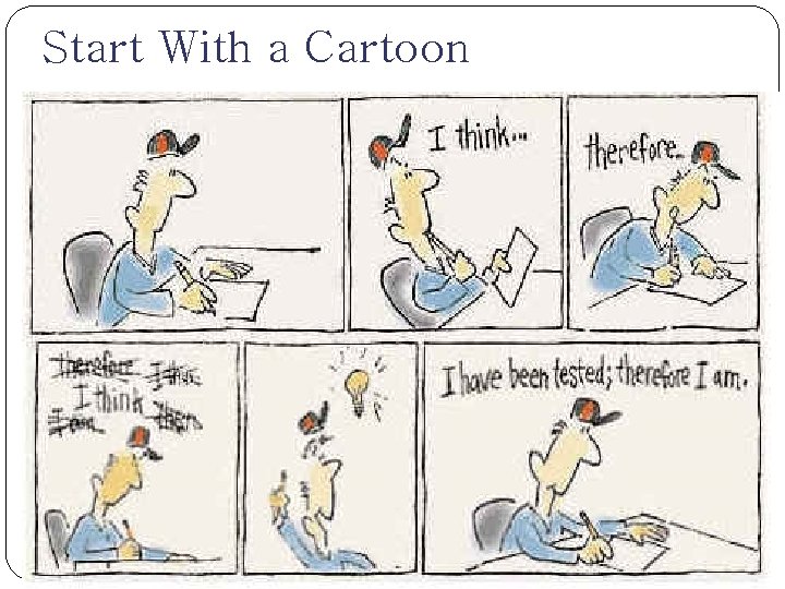 Start With a Cartoon 12/19/2021 Slide number 3 