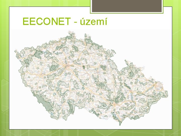 EECONET - území 