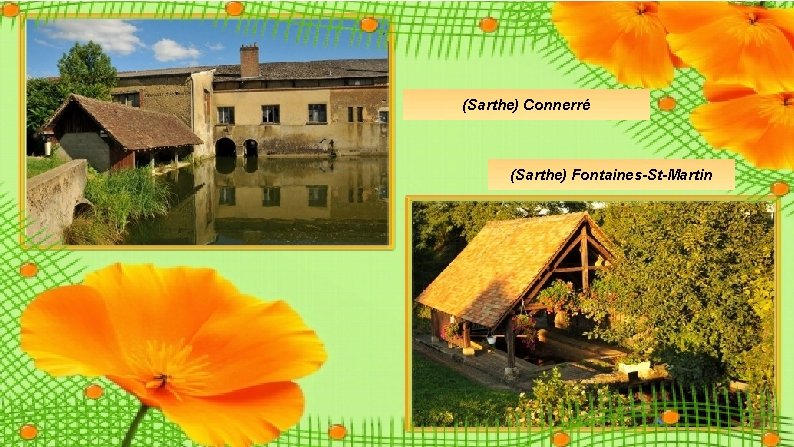 (Sarthe) Connerré (Sarthe) Fontaines-St-Martin (Sarthe) Connerré (Sarthe) Fontaines-St-Martin