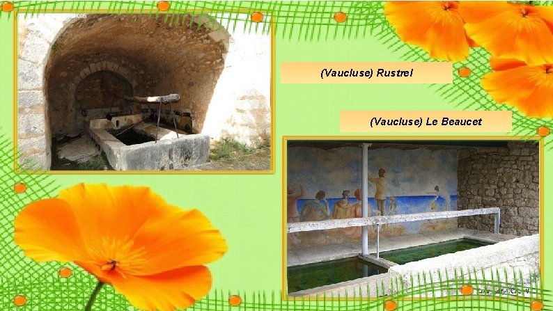 (Vaucluse) Rustrel (Vaucluse) Le Beaucet (Vaucluse) Rustrel (Vaucluse) Le Beaucet