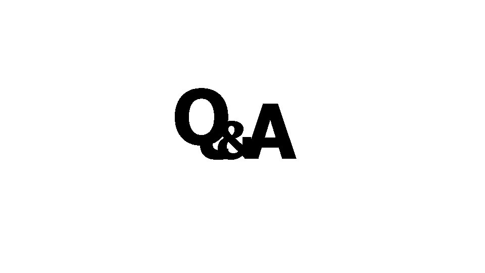 Q&A Q&A