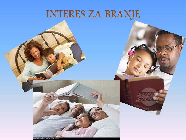 INTERES ZA BRANJE 