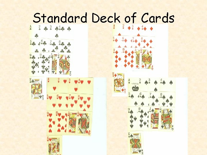 Standard Deck of Cards 