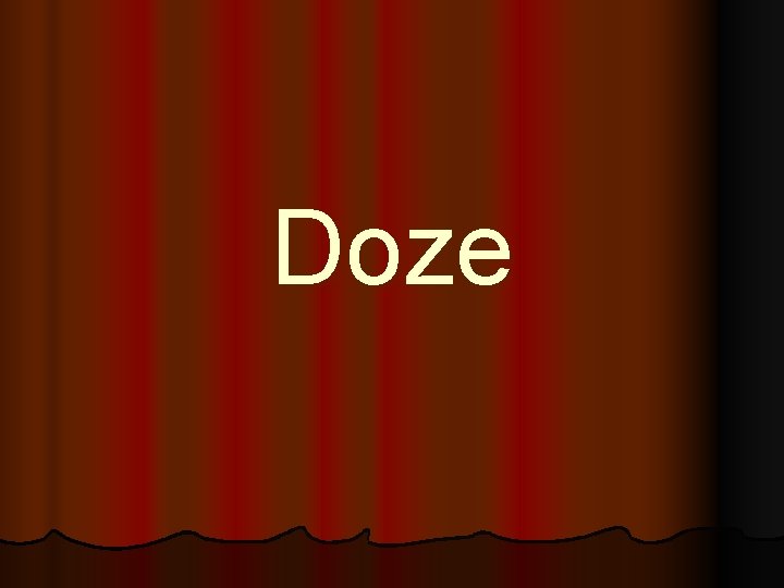Doze 