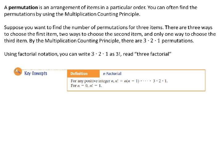 6 7 Permutations and Combinations Hubarth Algebra II