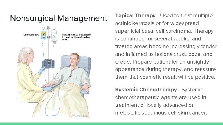 Nonsurgical Management Topical Therapy - Used to treat multiple actinic keratosis or for widespread