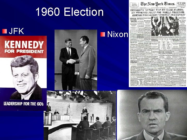 1960 Election JFK Nixon 