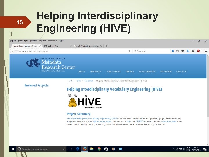 15 Helping Interdisciplinary Engineering (HIVE) 