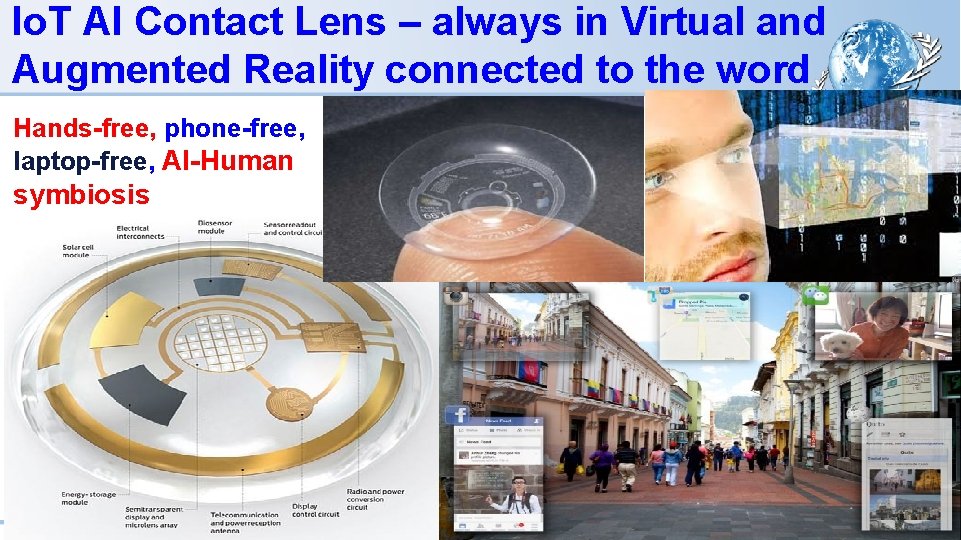 Io. T AI Contact Lens – always in Virtual and Augmented Reality connected to