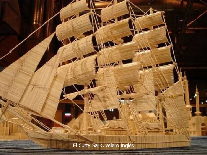 El Cutty Sark, velero inglés 