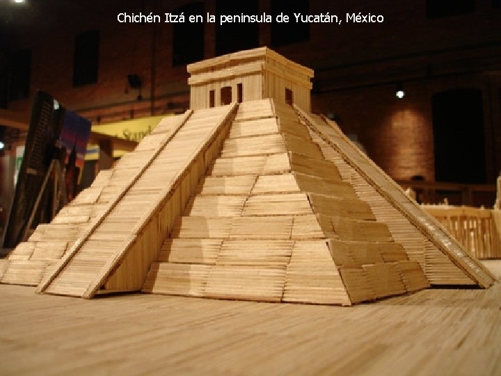 Chichén Itzá en la peninsula de Yucatán, México 