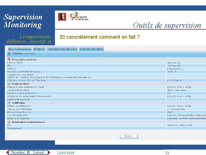 Supervision Monitoring La supervision, définition, objectifs et enjeux Outils de supervision Et concrètement comment