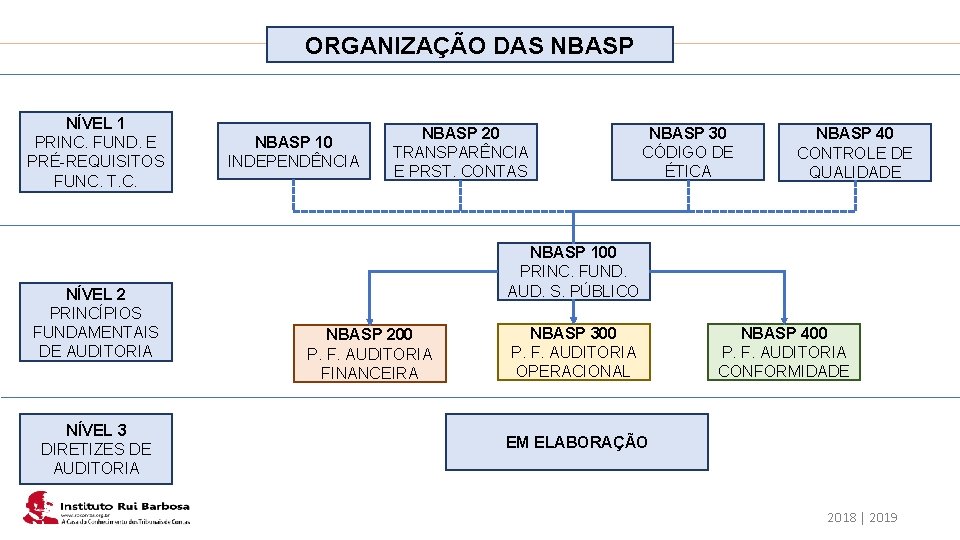 Plano de Ação IRB NÍVEL 1 PRINC. FUND. E PRÉ-REQUISITOS FUNC. T. C. NÍVEL