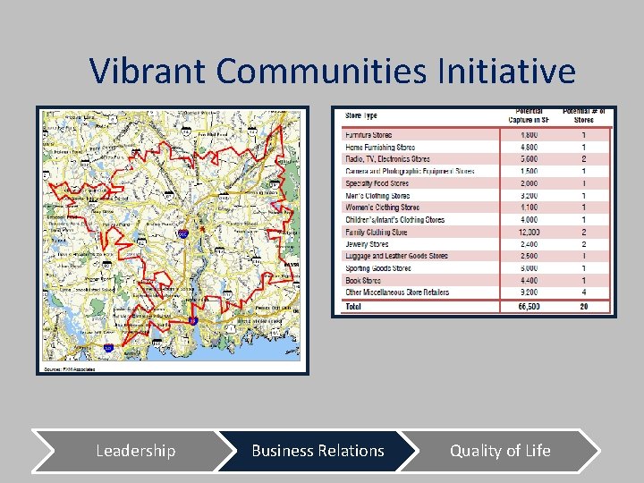 Vibrant Communities Initiative Leadership Business Relations Quality of Life 