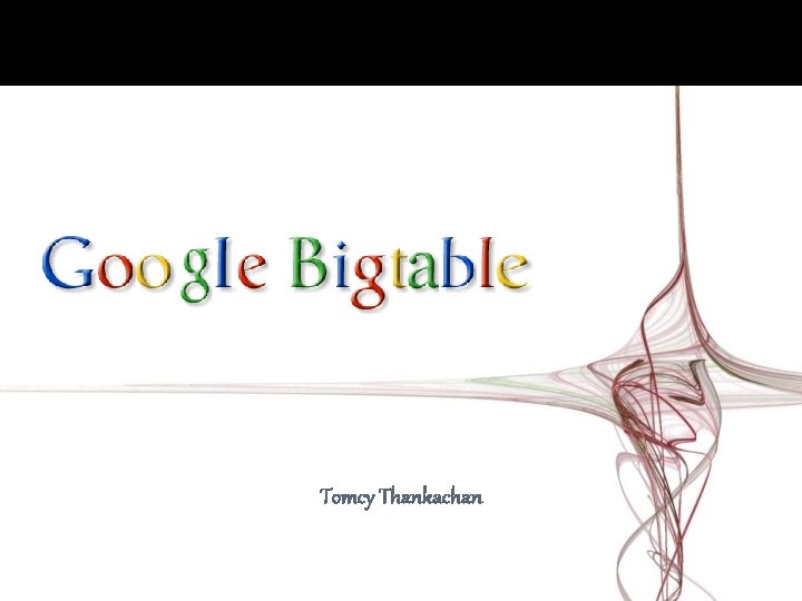 Tomcy Thankachan 