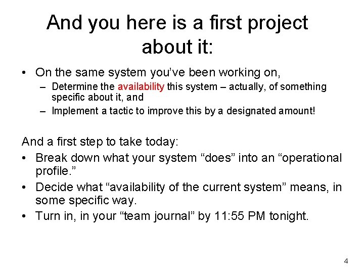 And you here is a first project about it: • On the same system