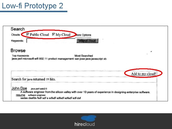 Low-fi Prototype 2 