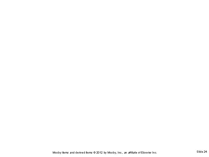 Mosby items and derived items © 2012 by Mosby, Inc. , an affiliate of