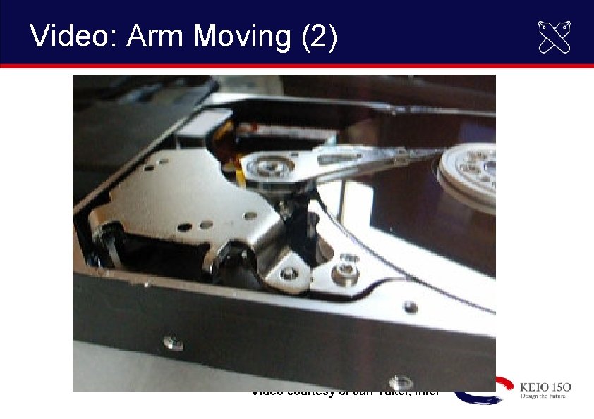 Video: Arm Moving (2) Video courtesy of Jun Takei, Intel 