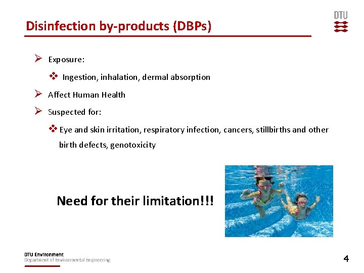 Photolysis and secondary formation of disinfection byproducts by