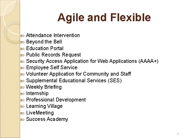 Agile and Flexible Attendance Intervention Beyond the Bell Education Portal Public Records Request Security