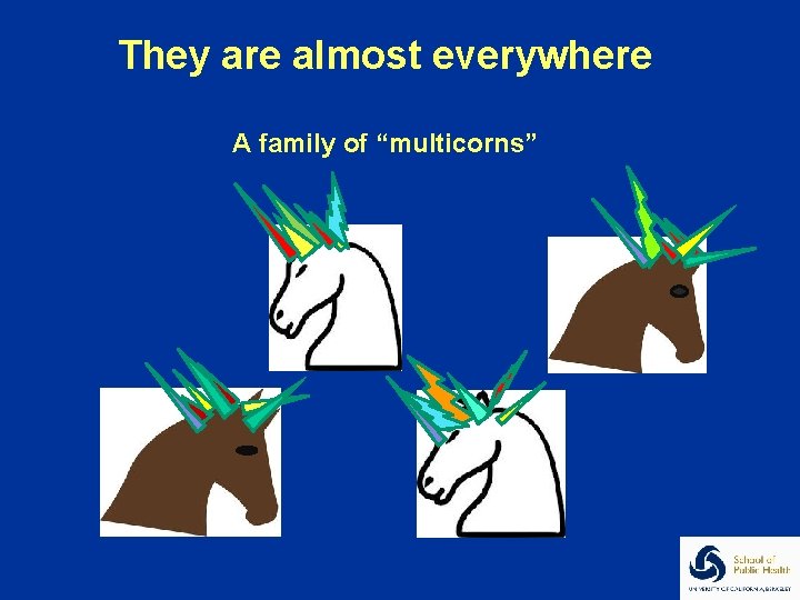 They are almost everywhere A family of “multicorns” 