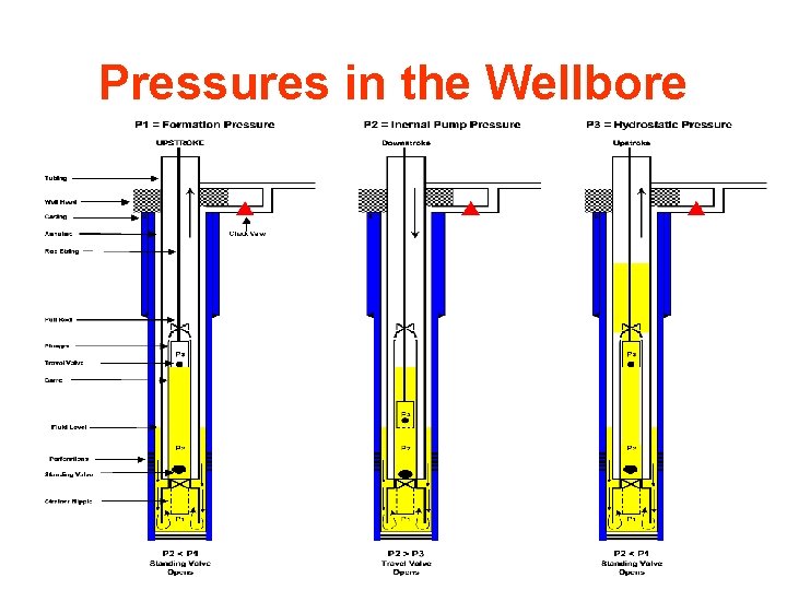 Pressures in the Wellbore 