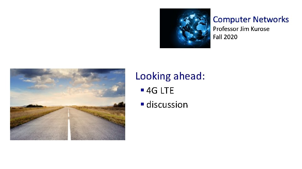 Looking ahead: § 4 G LTE § discussion 