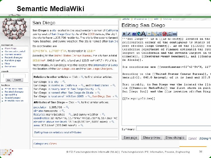 Semantic Media. Wiki FZI Forschungszentrum Informatik (fzi. de) | Forschungsbereich IPE: Information, Process, Engineering