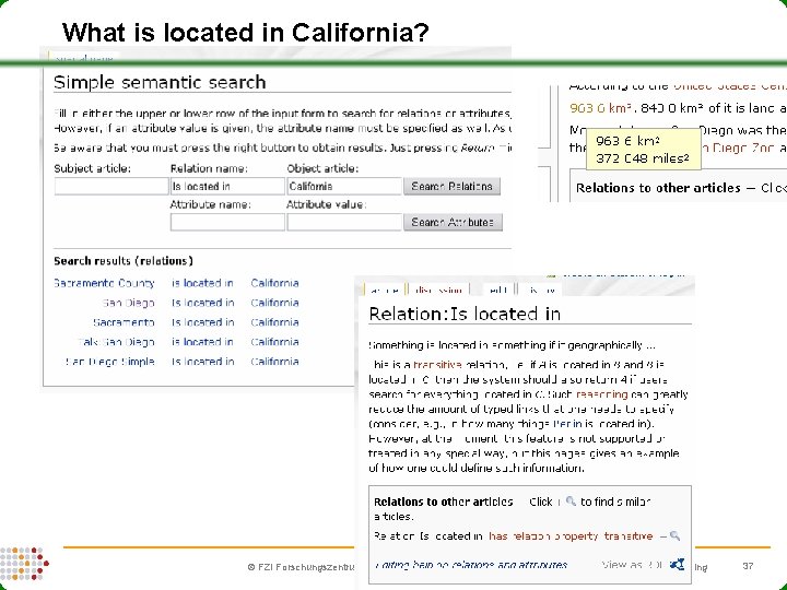 What is located in California? FZI Forschungszentrum Informatik (fzi. de) | Forschungsbereich IPE: Information,