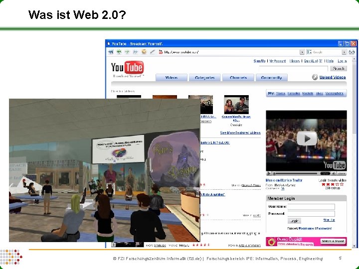 Was ist Web 2. 0? FZI Forschungszentrum Informatik (fzi. de) | Forschungsbereich IPE: Information,