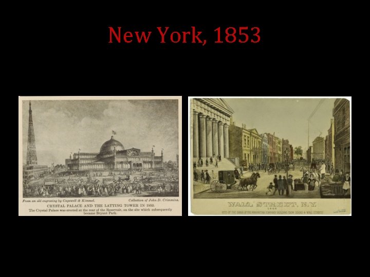 New York, 1853 
