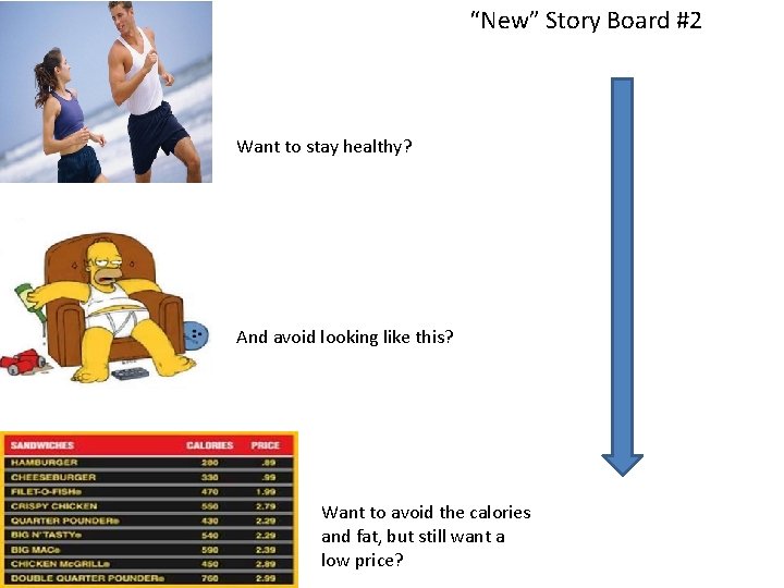 “New” Story Board #2 Want to stay healthy? And avoid looking like this? Want