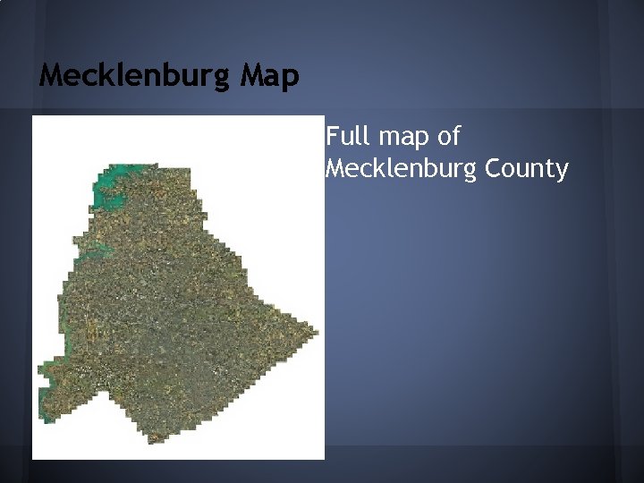 Mecklenburg Map Full map of Mecklenburg County Mecklenburg Map Full map of Mecklenburg County