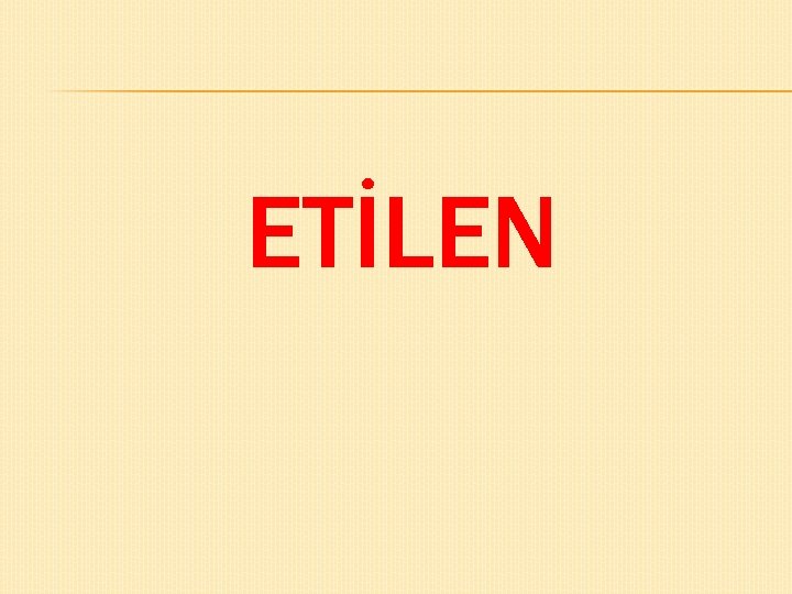 ETİLEN 