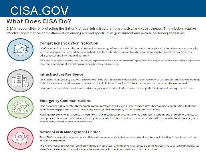 CISA. GOV 3 
