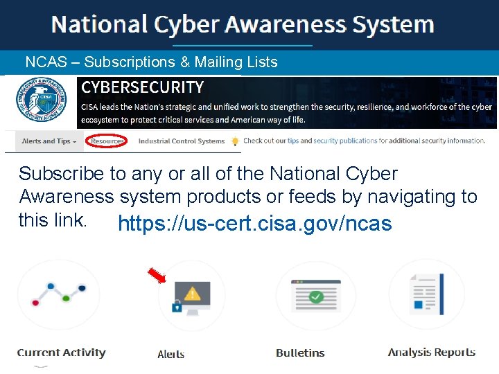 NCAS – Subscriptions & Mailing Lists Subscribe to any or all of the National