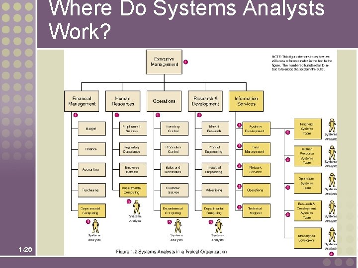 Where Do Systems Analysts Work? 1 -20 