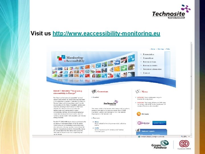 Visit us http: //www. eaccessibility-monitoring. eu 