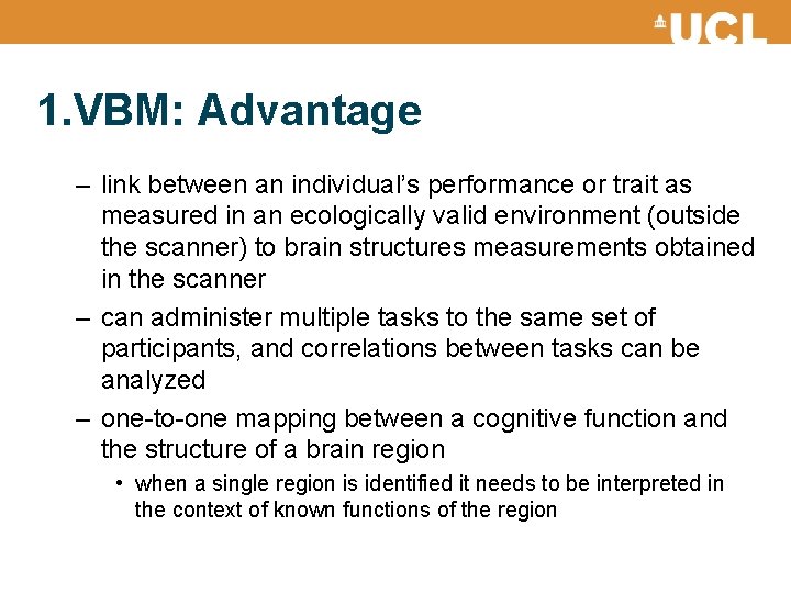 Mf D 2013 2014 VoxelBased Morphometry VBM Andrea