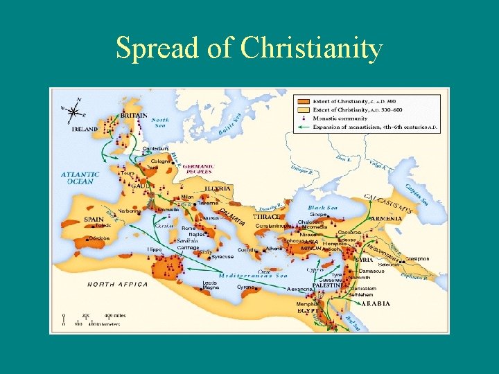 Spread of Christianity 