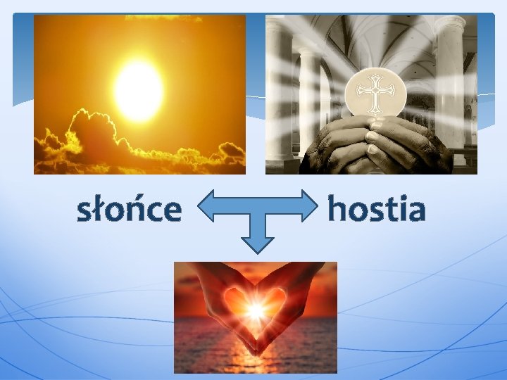 słońce hostia 