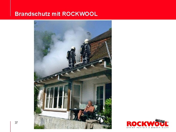 Brandschutz mit ROCKWOOL 37 