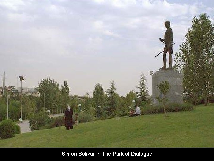 Simon Bolivar in The Park of Dialogue 