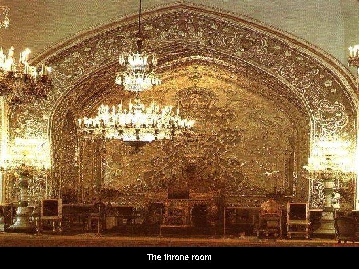 The throne room 