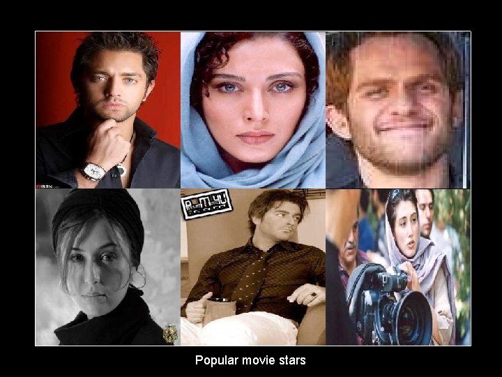 Popular movie stars 