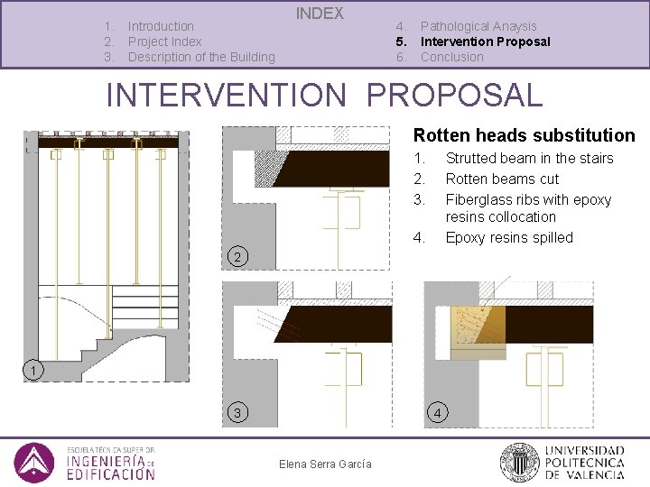 1. 2. 3. Introduction Project Index Description of the Building INDEX 4. 5. 6.