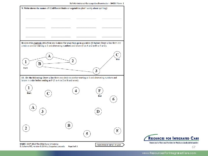 67 www. Resources. For. Integrated. Care. com 