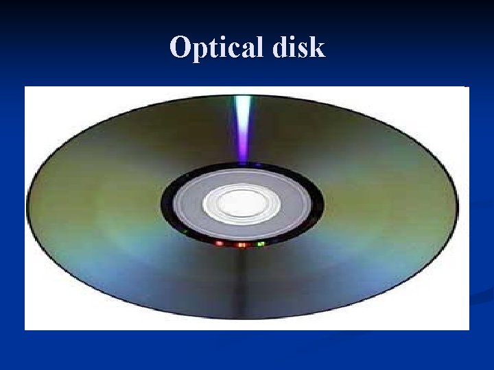 Optical disk 